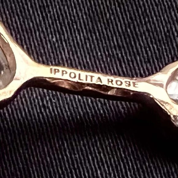 $1195 IPPOLITA 18k ROSE Gold Sterling Silver Rock Candy Quartz Bangle Bracelet - Picture 4 of 6